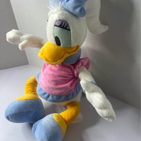 Disney Authentic Daisy Duck Plush Stuffed Animal Doll 18 inches - Picture 4 of 5